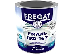 Емаль алкідна ПФ-167 FREGAT сірий 2.8кг