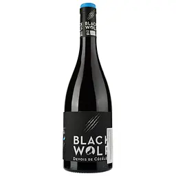 Вино Black Wolf Devois De Ceceles Rouge Bio 2021 AOP Languedoc, червоне, сухе, 0,75 л - мініатюра 2