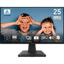 Монітор 24.5" MSI PRO MP252 FHD IPS 100Hz (PRO MP252)