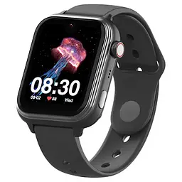 Смарт годинник-телефон дитячі Wonlex KT37 Original з відеодзвінком WI-FI GPS SIM-карта Black (18350)