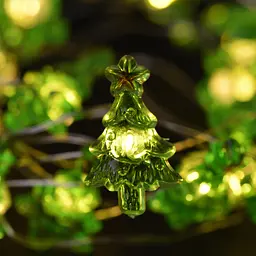 Гірлянда світлодіодна Yes! Fun Ялинки 20 LED на мідному дроті та батарейках тепло-біла 2.2 м (801208) - мініатюра 3