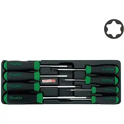 Набір викруток TORX T9-T40 8 од. (в ложементі, тип А) Toptul GAAT0813