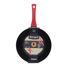 Сковорода WOK RINGEL Chili 28 см вок глибокий антипригарне покриття ㅤ ㅤ
