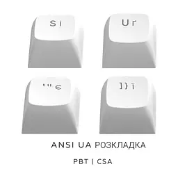 Клавіатура Dark Project ALU81 Terra Nostra PBT RGB Mech G3MS Moonstone White (DPKB_NOSTRA_81_ANSI_WHITE_UA) - мініатюра 2