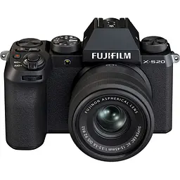 Бездзеркальний фотоапарат Fujifilm X-S20 Kit XC 15-45mm f/3.5-5.6 Black [16781917] UA [107048] - мініатюра 2