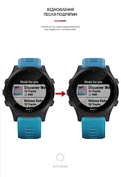 Гідрогелева плівка на годинники Garmin Forerunner 945 ArmorStandart захисна плівка для смарт годинників прозора (ARM65865) - мініатюра 3