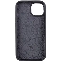 Кожаный чехол Polo Santa Barbara для Apple iPhone 15 Plus (6.7) Black - миниатюра 4