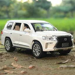Дитяча металева модель джипа Lexus LX570 1:24 AutoExpert зі світлом і звуком