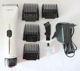 Бездротова акумуляторна керамічна машинка для стрижки волосся 10W Promotec PM-363 - мініатюра 3