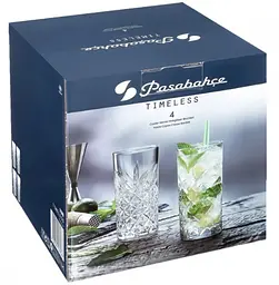 Набір склянок Pasabahce Timeless 295 мл 4 шт. (52820) - мініатюра 2