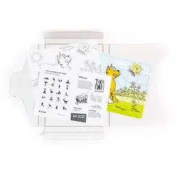 Пазли для дітей Котик 960186 (200001-UA) з розмальовкою - мініатюра 3