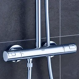 Душова система термостатична Grohe QuickFix Vitalio Joy System 230 26365000, Хром - мініатюра 6