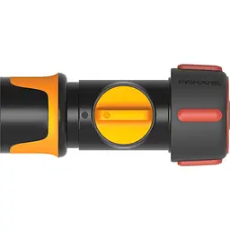 Конектор для шланга Fiskars з механізмом ВКЛ/ВИМК 19 мм (3/4") (1027087)