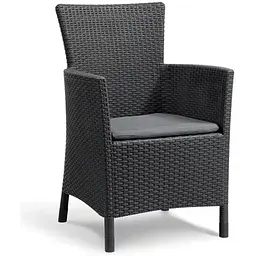 Комплект садових меблів Allibert Keter Rosario balcony set графіт - прохолодний сірий - мініатюра 2