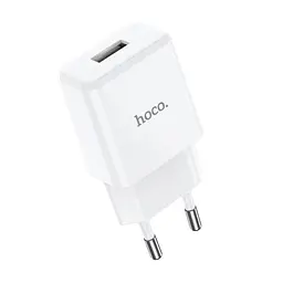 Мережевий зарядний пристрій Hoco N9 1USB (White) [67469]