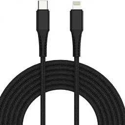 Кабель Gelius G-Power Cable Type-C to Lightning GP-UC104 PD 18W 1m Black - мініатюра 2