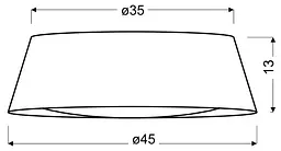 Стельовий світильник Candellux 14-62963 River - мініатюра 4
