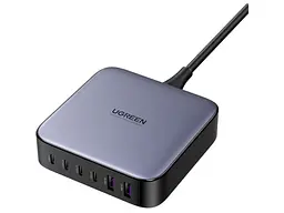 Мережевий зарядний пристрій UGREEN CD271 200 W Nexode 2 m GaN Desktop Charger Gray (40914)