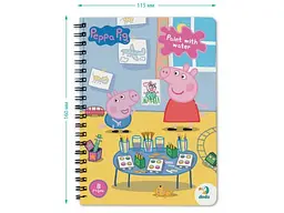 Книга Водні розмальовки Peppa Pig, DoDo - мініатюра 4