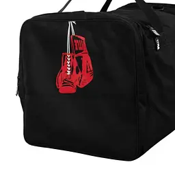 Спортивна сумка TITLE Boxing Deluxe Gear Bag Black (TBAG45 BK/BK) - мініатюра 7