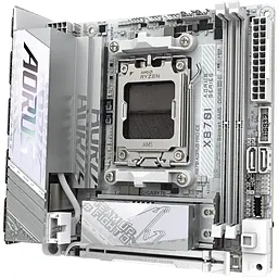 Материнська плата Gigabyte X870A AORUS PRO ICE sAM5 X870A AORUS PRO ICE 2xDDR5 M.2 Wi-Fi BT HDMI Type-C ATX - мініатюра 3