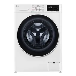 Пральна машина LG фронтальна, 7кг, 1200, A+++, 48см, дисплей, пара, інвертор, білий (F2V3HS0WW)