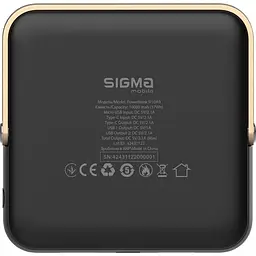 Акумулятор зовнішній Sigma X-power SI10A9 10000 mAh LED ліхтар - мініатюра 5