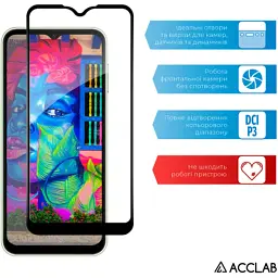 Скло захисне ACCLAB Full Glue Samsung A15 Black (1283126583032) - мініатюра 5