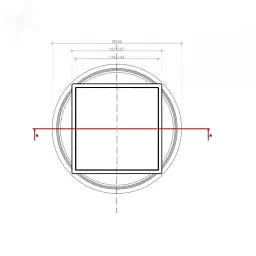 Душовий трап Pestan Confluo Plate Vertical 2в1 15х15 см (240159) - мініатюра 6