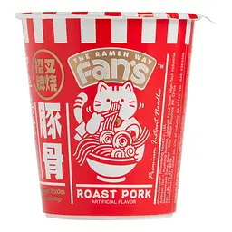 Суп швидкого приготування Fan's Roast Pork Noodle Soup Cup Смажена свинина 95 г
