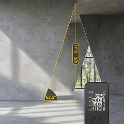 Розумний лазерний далекомір Xiaomi HOTO Smart Laser Tape Measure PRO (H-D50) - мініатюра 3