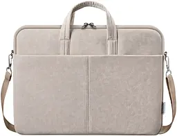 Сумка для ноутбука 15.6'' Defender Solid шкіра, карман, бежева