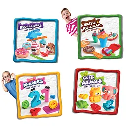 Набір для творчості Dede Art Craft Mega з тіста 200 г (3617) - мініатюра 4