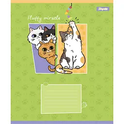 Набір зошитів 1 вересня Fluffy miracle А5, 12 аркушів 25 шт. (768158) - мініатюра 4