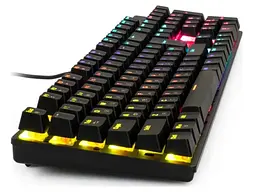 Клавіатура Vinga KBGM-101 LED Red Switch USB Black - мініатюра 2