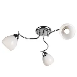 Люстра стельова Brille класична E14 40W CH (LK-261C/3) - мініатюра 2