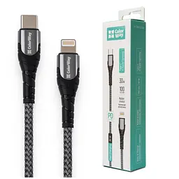 Дата кабель USB-C to Lightning 1.0m ColorWay (CW-CBPDCL033-GR) - мініатюра 11