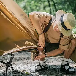 Намет Naturehike NH22ZP020 одномісний коричневий - мініатюра 5