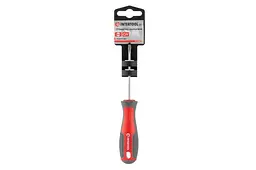 Викрутка плоска шліцьова Intertool SL3 x 75 мм Pro VT-3301 - мініатюра 5