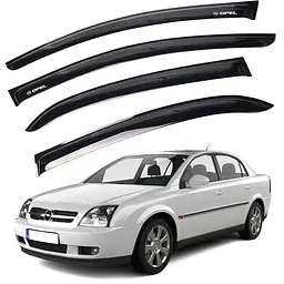Дефлектори вікон вітровики Opel Vectra C Седан 2002-2008 Voron Glass