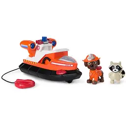 Ігровий набір Paw Patrol Великий рятувальний катер з водієм Зума (Пожежна рятувальна місія) (SM97236/6072684) - мініатюра 5