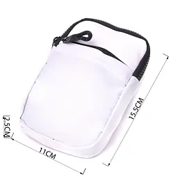Cлінг сумка Vintage для подорожей із якісного текстилю 11х15.5х2.5 см sum0027009 - мініатюра 3