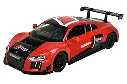Іграшкова машинка гоночна Audi R8 LMS 1:24 Автопром металева 68262A, в коробці 24,5-12,5 см - мініатюра 5