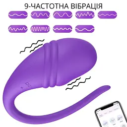 Вібратор з керуванням зі смартфона I'MCUM Smart Secret Love Фіолетовий (IM-KTD254) - мініатюра 6