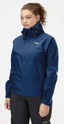 Куртка Rab Downpour Eco Jacket Women's 10 Темно-синій