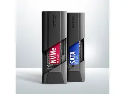 Кишеня для накопичувача AXAGON Thin Screwless (EEM2-GTS2) - мініатюра 8