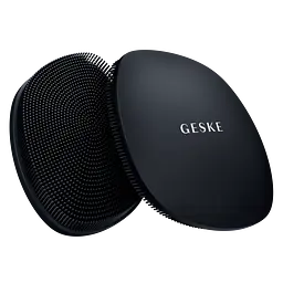 Щітка для обличчя GESKE Facial Brush 4 в 1 з тримачем чорна  - мініатюра 6