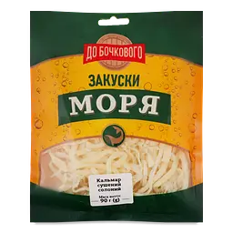 Кальмар До Бочкового сушений солоний 90 г