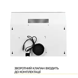 Витяжка плоска WEILOR WPL 6092 WH - мініатюра 7