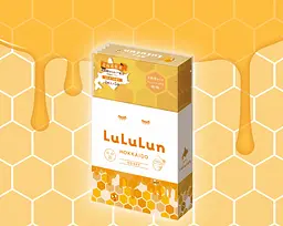 LULULUN Premium Face Mask Hokkaido Honey відновлююча маска з натуральним медом, 1 шт х 5 уп - мініатюра 3